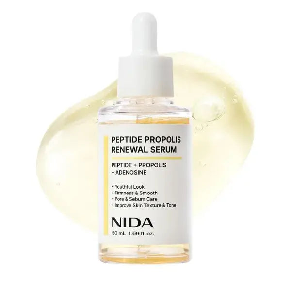 Serum de Péptidos de Propóleo NIDA®️ - Poros, Piel Grasa, Arrugas, Líneas de expresión