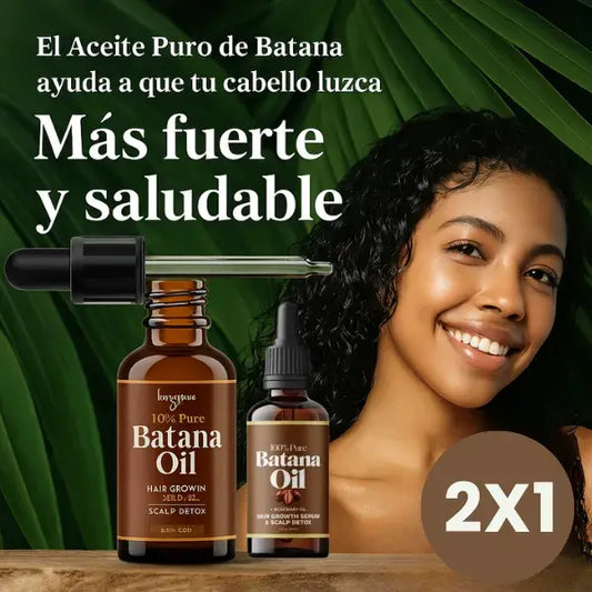 Serum de Aceite de Batana 100% Orgánico || 1 + 1 Gratis
