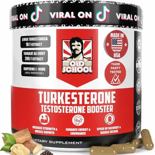 Turkesterona 1500mg | Suplemento natural para aumentar la testosterona