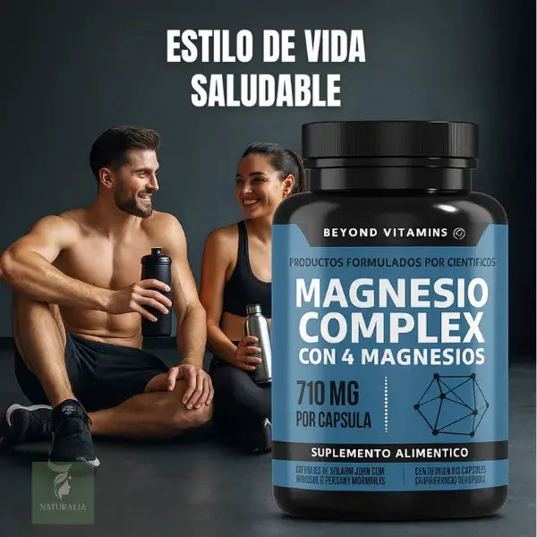 Magnesio complex - Sumplemento Complejo de Magnesio 4 en 1