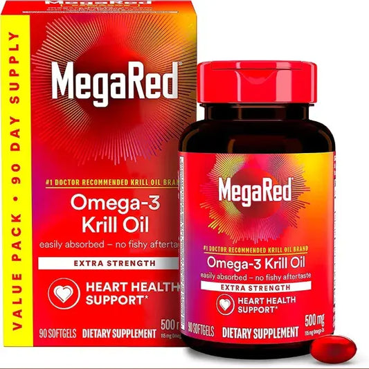 Omega 3 Krill Oil en Cápsulas | Aumenta la testosterona naturalmente