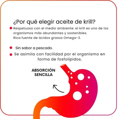 Omega 3 Krill Oil en Cápsulas | Aumenta la testosterona naturalmente