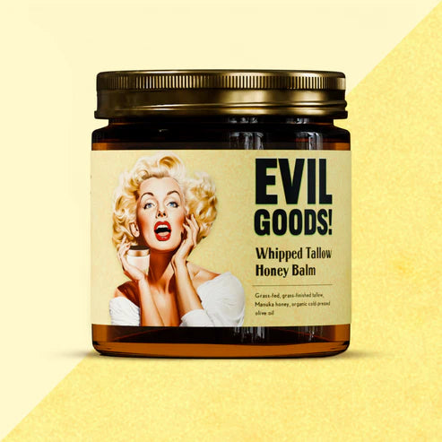Evil Goods®️ Balsamo 100% Natural de Cebo de Res y Miel