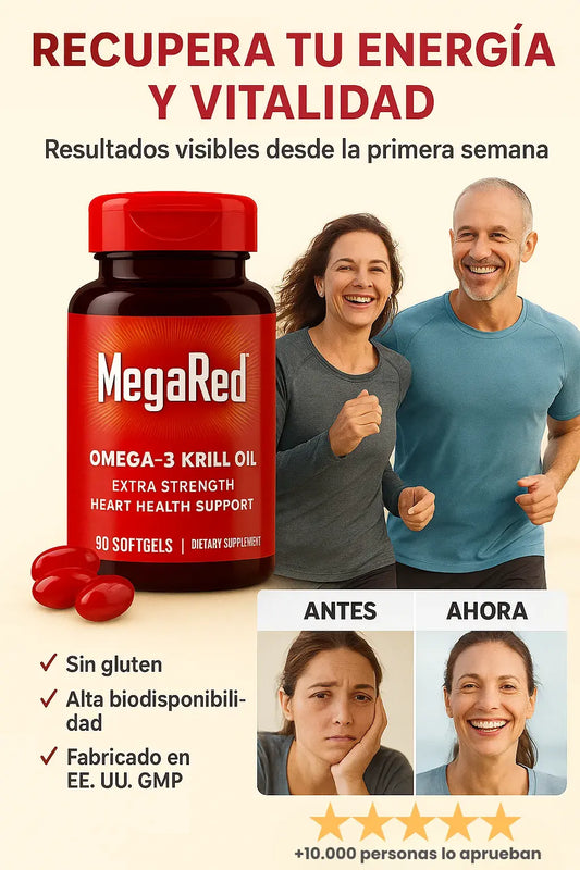 Omega 3 Krill Oil en Cápsulas | Aumenta la testosterona naturalmente